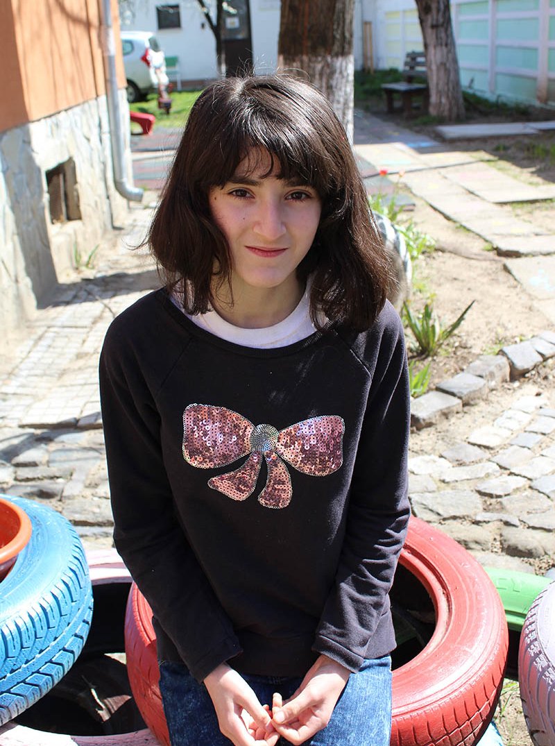 [Translate to English:] Larisa aus Rumänien - CONCORDIA Sozialprojekte