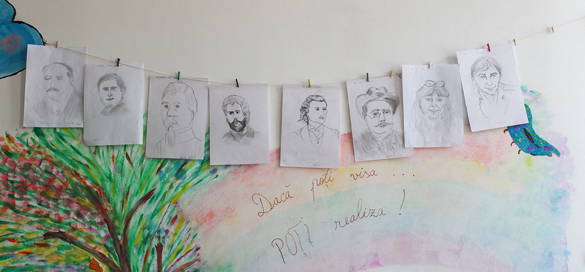 Zeichnungen von Larisa aus Rumänien - CONCORDIA Sozialprojekte