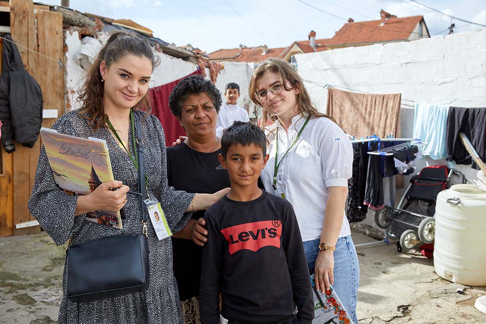 Das mobile Team von CONCORDIA im Kosovo